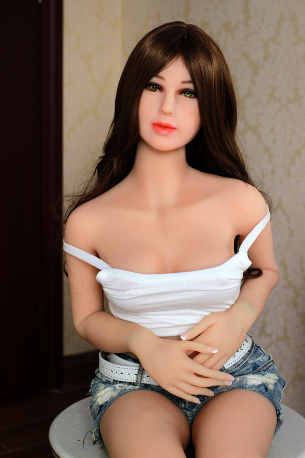 Sexy lange Haare Real Doll