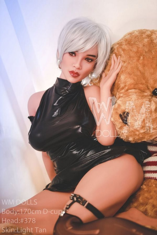 hellbraune Haut 170cm dünne Sexpuppe WM Doll