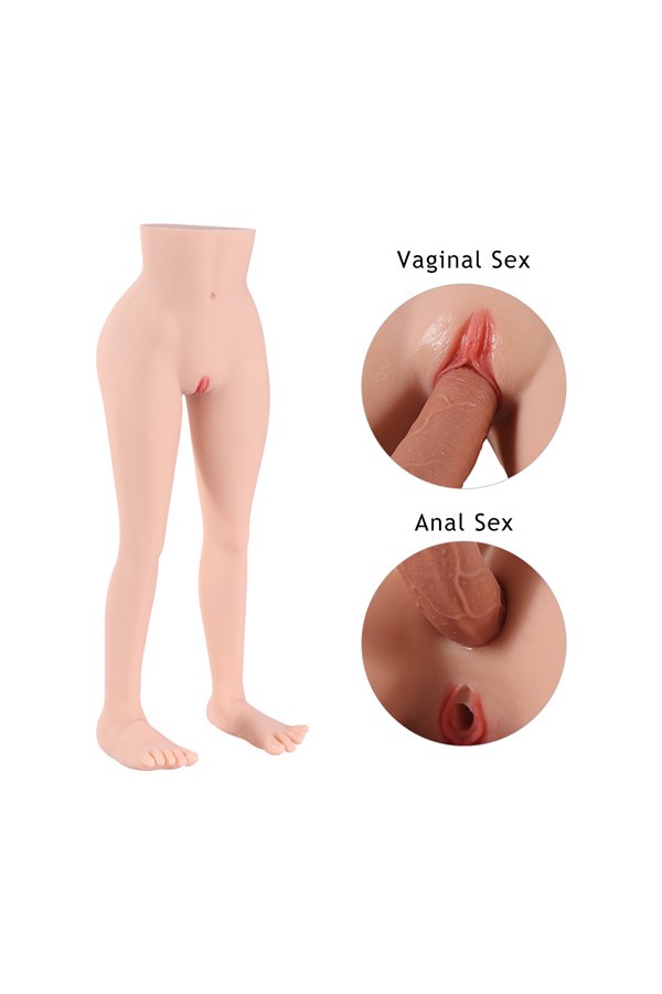 75cm Sex Puppe mit realistischer Vagina und Anal-Porno