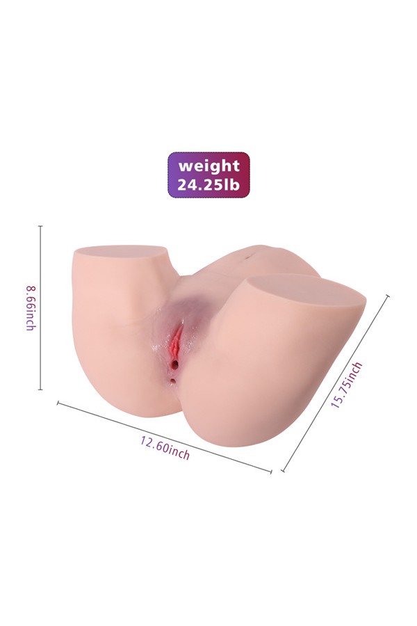10.09kg  Sexy großer Arsch Torso Liebespuppe