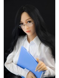 Friederike-163cm Realität Lehrerin Sexpuppe mit Brille