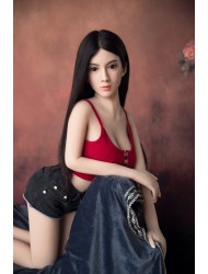 Ditte-158 cm Japanische Flache Brust Sexpuppe