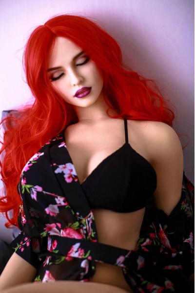 Theodora-170cm Qita Doll Rote Haare Liebespuppe
