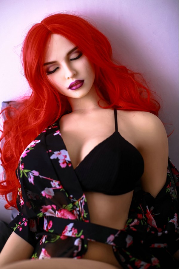 Theodora-170cm Qita Doll Rote Haare Liebespuppe