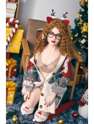 Gunda-Weihnachtsgeschenk Blondem Lockigem Haar Liebespuppen