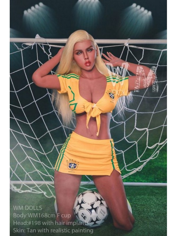 Magdalen-168cm Fußball Baby BBW Muskel TPE Sexpuppen